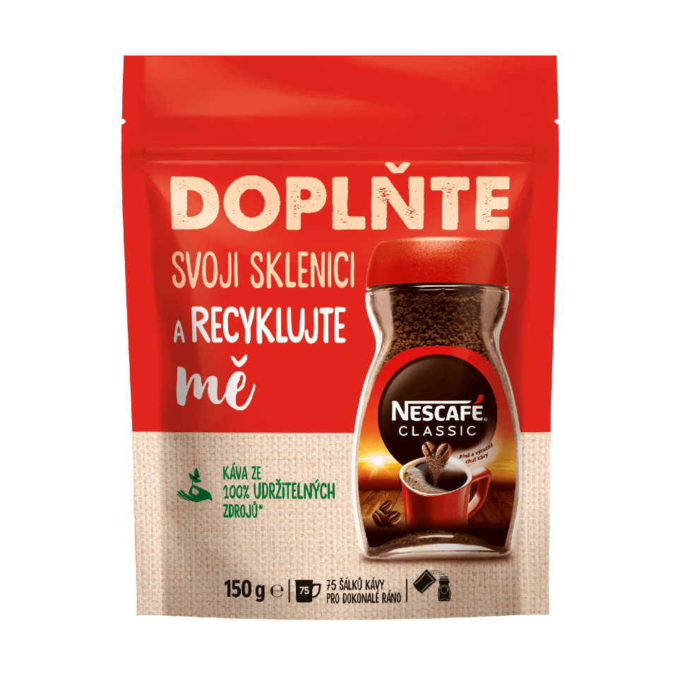 NESCAFÉ® Classic instantní káva vrecko | Nescafé SK